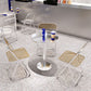Industrial Style Dinner Table Stainless Steel Dining Site Table for Home Clearhalo ' dining_table' 'Dining Tables & Seating' 'Dining Tables' 'furn' 'furn_dining_table' 'Furniture' 'furniture_dining_table' 'Kitchen & Dining Furniture' 'kitchen&dining_furn' 'kitchen' 'kitchen_dining_table' 1200x1200_1768e398-0e02-4295-8f11-ee99f9629dde