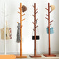 Árbol de pasillo de 69 "de altura With Hooks Hall Stand Modern Wood Courper de madera maciza
