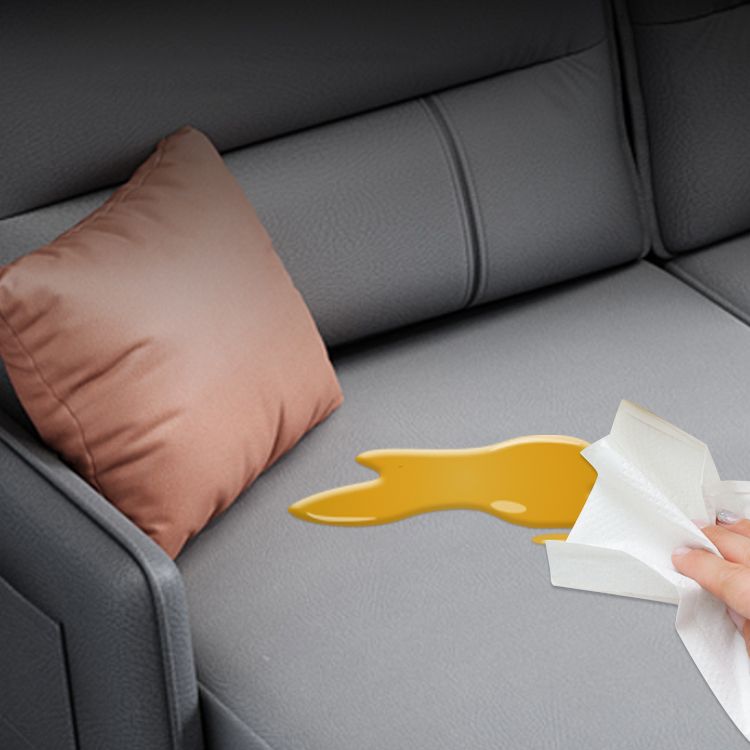 Scandinavo a forma di L sezionale con quadrato e deposito per soggiorno