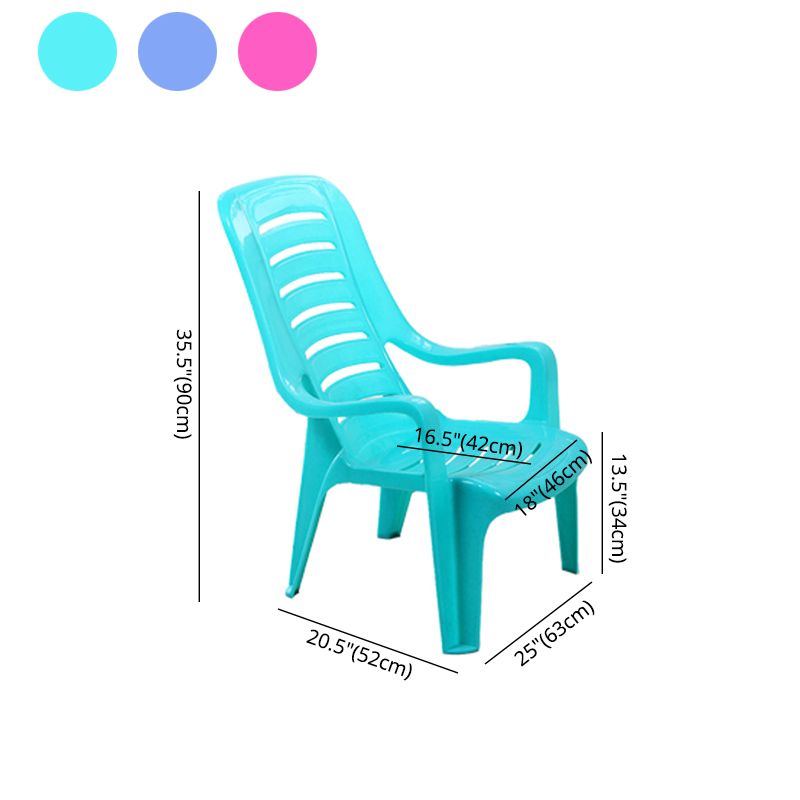 Modern Indoor Plastic Dining Arm Chairs Stackable Ladder Back Dining Armchairs Clearhalo ' kitchen&dining_furn' 'Dining Chairs' 'Dining Tables & Seating' 'dining_chair' 'furn' 'furn_dining_chair' 'Furniture' 'furniture_dining_chair' 'Kitchen & Dining Furniture' 'kitchen' 1200x1200_176cba6f-30a7-4382-a1e5-e221c54b2a69