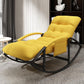 Tufted Cushions Rocker Chair Contemporary Whole Colored Fabric Rocker Chair
