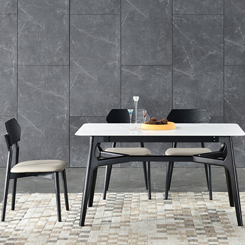 Open Back Side Chair Industrial Black Armless Dining Chairs for Home Clearhalo 'Dining Chairs' 'Dining Tables & Seating' 'dining_chair' 'furn' 'furn_dining_chair' 'Furniture' 'Kitchen & Dining Furniture' 1200x1200_176f8151-09b2-4765-9c6a-cd849f953477