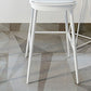 Contemporary Acrylic Bar Stools Low Back Living Room Counter Chair