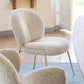 Nordic White Living Room Basic Four Leg Fixed Back Parsons/Arm Chair Clearhalo 'Accent Chairs' 'accent_chairs' 'Chairs & Seating' 'furn' 'furn_accent_chairs' 'Furniture' 'Living Room Furniture' 1200x1200_17738f81-cdce-410f-b559-ecfa4ef238e0