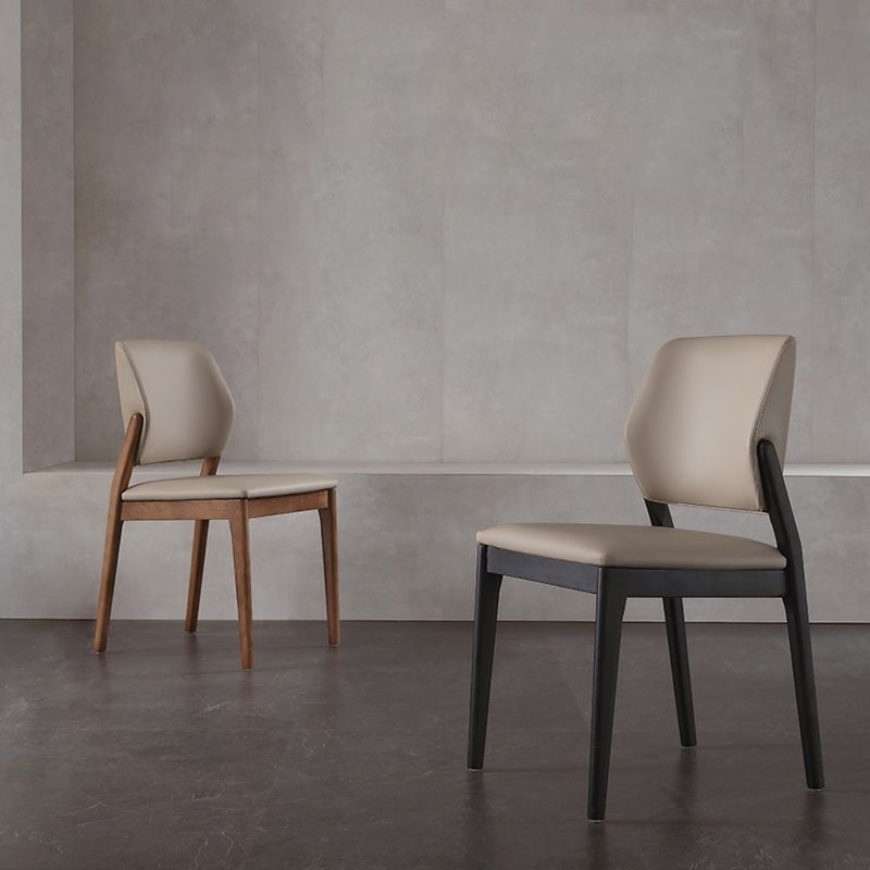 Sedie da pranzo aperte contemporanee sedia da imbottitura interno