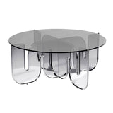 Abstract Coffee Table Modern Glass Top Coffee Cocktail Table Clearhalo 'Coffee & Accent Tables' 'Coffee Tables' 'coffee_tables' 'furn' 'furn_coffee_tables' 'Furniture' 'Living Room Furniture' 1200x1200_1776a6dc-1370-422e-b677-a7aa6e3bc507