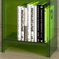 Closed Back Acrylic Standard Bookshelf Vertical Glam Bookshelf for Living Room Clearhalo 'Bookcases' 'furn' 'furn_bookcases' 'Furniture' 'furniture_bookcases' 'kitchen' 'kitchen_bookcases' 'Living Room Furniture' 'Office Furniture' 1200x1200_1776e2f8-6d90-4f91-96b9-a73590adc5fe