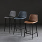 Nordic Style Leather Upholstered Barstool 4 Legs Bar Stool for Dining Room Clearhalo 'Bar Furniture' 'Bar Stools' 'bar_stools' 'furniture_bar_stools' 'Kitchen & Dining Furniture' 'kitchen&dining_furn' 'kitchen' 'kitchen_furn' Furniture' 1200x1200_1777e2ea-7af5-40df-8105-db060f2fa75d