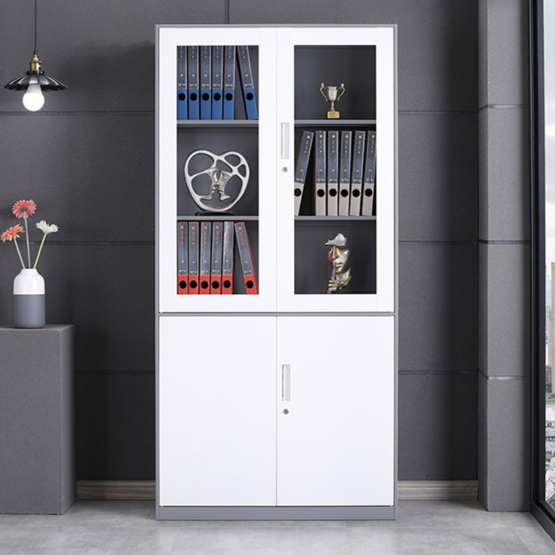 Classical Vertical File Cabinet Metal Filing Cabinet with Storage Shelves Clearhalo 'Filing Cabinets' 'filling_cabinets' 'furn' 'furn_filling_cabinets' 'Furniture' 'Office Furniture' 1200x1200_1778e5ca-5d71-4fbd-b23a-428c2eb98307