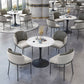 Modern 1/2/4 Pieces Dining Set Round Sintered Stone Dining Table Set Clearhalo 'Dining Room Sets' 'Dining Tables & Seating' 'dining_room_set' 'furn' 'furn_dining_room_set' 'Furniture' 'furniture_dining_room_set' 'Kitchen & Dining Furniture' 1200x1200_177afd09-0e96-4cf4-897b-6d71166bd426