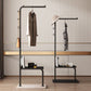 Contemporary Metal Coat Rack 3 Coat Hooks Standing Coat Rack Clearhalo 'Entry & Mudroom Furniture' 'furn' 'furn_hall_tree_coat_racks' 'Furniture' 'Hall Trees & Coat Racks' 'hall_tree_coat_racks' 1200x1200_177be912-c870-4d6a-b75f-035ec6e534e4