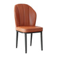 Contemporary Metal Side Chair Dining Room Armless Cushion Wingback Chair Clearhalo ' kitchen&dining_furn' 'Dining Chairs' 'Dining Tables & Seating' 'dining_chair' 'furn' 'furn_dining_chair' 'Furniture' 'furniture_dining_chair' 'Kitchen & Dining Furniture' 'kitchen' 1200x1200_177d0147-0440-404f-8a48-e092e8cdc4a4