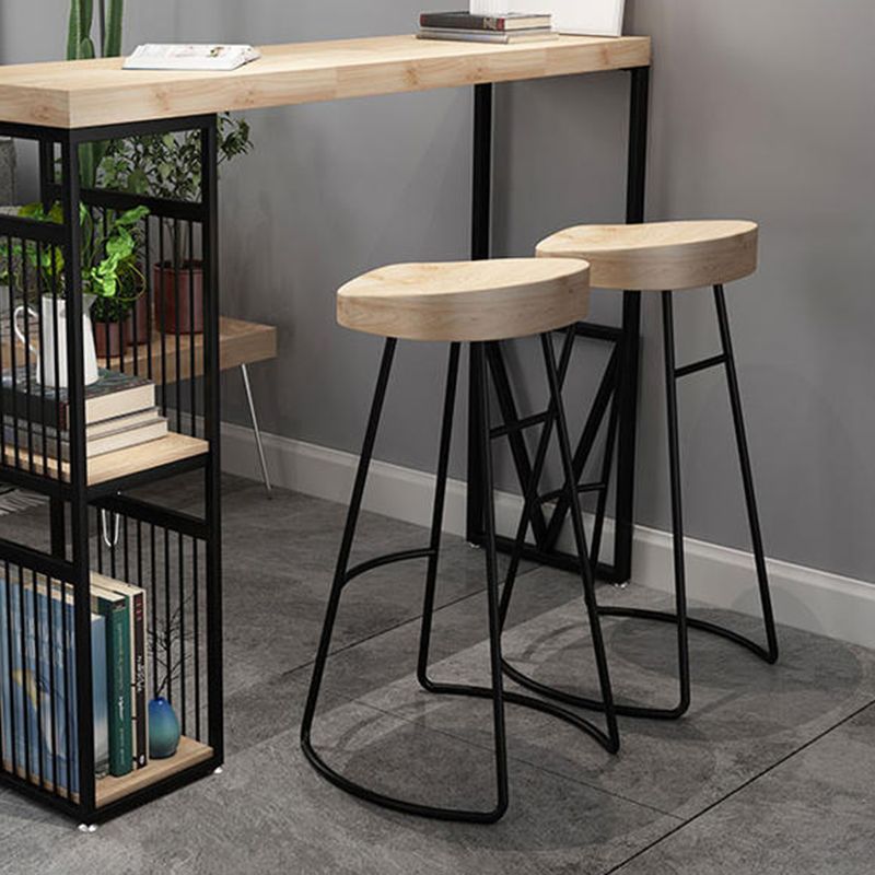 Ensemble de Table de Bar moderne, 1/2/3 pièces, ensemble de bistro rectangulaire en bois massif pour l'intérieur