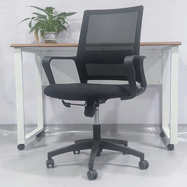 Contemporary High Back Office Chair Black Task Microfiber Chair Clearhalo 'furn' 'furn_office_chair' 'Furniture' 'Office Chairs' 'Office Furniture' 'office_chair' 1200x1200_177dab19-d457-4d4e-85c7-cff9375adbac
