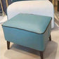 Mid Century Modern Pouf Ottoman Faux Leather Rectangle Ottoman with Chair Legs Clearhalo 'furn' 'furn_ottomans_poufs' 'Furniture' 'Living Room Furniture' 'Ottomans & Poufs' 'ottomans_poufs' 1200x1200_177e5a99-4b4c-4a3a-89ea-0c6c6ffc290a