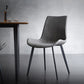 Minimalist Style Leather Dining Chairs Solid Back Arm Chair for Home Use Clearhalo ' kitchen&dining_furn' 'Dining Chairs' 'Dining Tables & Seating' 'dining_chair' 'furn' 'furn_dining_chair' 'Furniture' 'furniture_dining_chair' 'Kitchen & Dining Furniture' 'kitchen' 1200x1200_1780109a-ffb1-4ed0-9eb5-d7c184b3f3ab