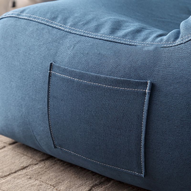 Silla sin brazo lienzo parsons silla trasera apretada para sala de estar