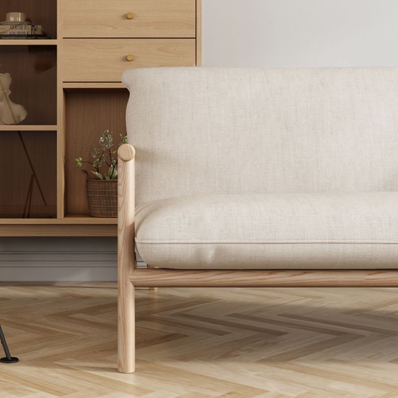 Farmhouse Faux Leather Cushions Sofa Standard Square Arm Settee with Wooden Frame Clearhalo 'furn' 'furn_sofas' 'Furniture' 'furniture_sofas' 'Living Room Furniture' 'Sofa' 'sofas' 1200x1200_1781c1d5-b38a-4eeb-9b17-2a4c8e00d8ea