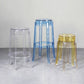 Modern Armless Backless Counter Stool Plastic Living Room Bar Stool with Plastic Pedal Clearhalo 'Bar Furniture' 'Bar Stools' 'bar_stools' 'furn' 'furn_bar_stools' 'furniture_bar_stools' 'Kitchen & Dining Furniture' 'kitchen&dining_furn' 'kitchen' 'kitchen_furn' Furniture' 1200x1200_1782a4f9-88df-474d-b6c3-0670fe49088b
