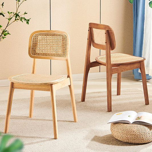 Zeitgenössischer Massivholz im Innen im Freien im Freien armlose Esstuhl