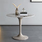 Simplicity Round Dining Table Sintered Stone Table with Tulip Base for Dining Room Clearhalo ' dining_table' 'Dining Tables & Seating' 'Dining Tables' 'furn' 'furn_dining_table' 'Furniture' 'furniture_dining_table' 'Kitchen & Dining Furniture' 'kitchen&dining_furn' 'kitchen' 'kitchen_dining_table' 1200x1200_178a1bd8-7ece-4d93-a16a-8d9f99fdd41c