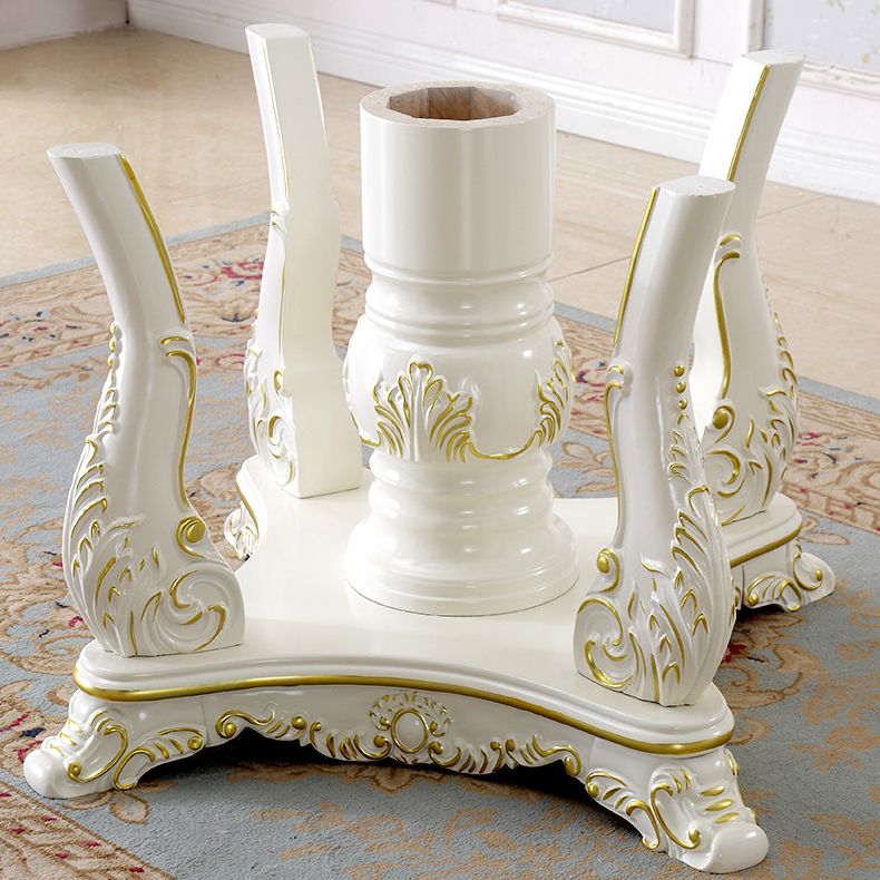Victorian Style Round Dining Table Rubberwood Solid Wood Pedestal Table for Dining Room Clearhalo ' dining_table' 'Dining Tables & Seating' 'Dining Tables' 'furn' 'furn_dining_table' 'Furniture' 'furniture_dining_table' 'Kitchen & Dining Furniture' 'kitchen&dining_furn' 'kitchen' 'kitchen_dining_table' 1200x1200_178b4134-920e-438c-a606-f91d846df9eb
