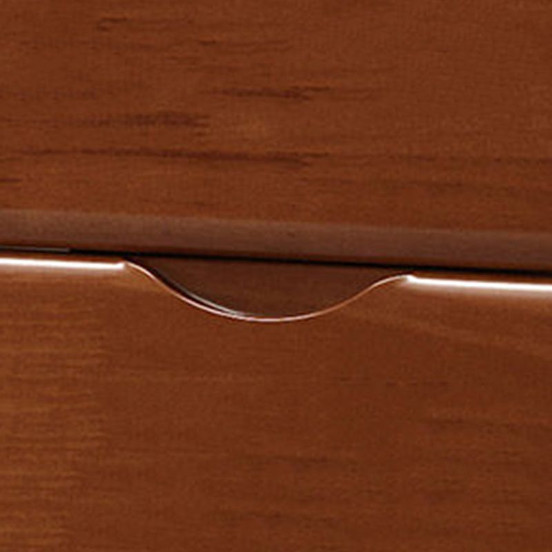 Cassettiera portaoggetti tradizionale americana in legno massello con 3/4/5 cassetti