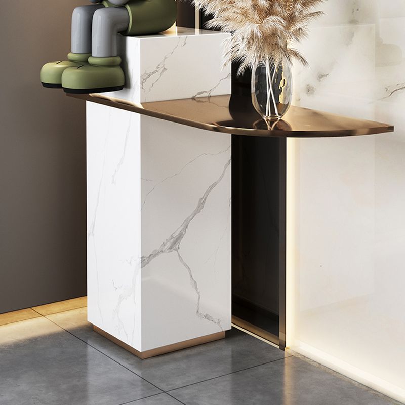 Free Form Contemporary Console Table Metal Console Sofa Table