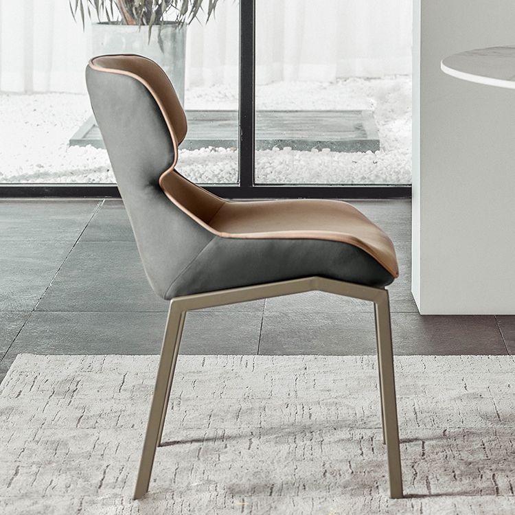 Modern Style Chairs Dining Chairs with Metal Legs for Kitchen Clearhalo 'Dining Chairs' 'Dining Tables & Seating' 'dining_chair' 'furn' 'furn_dining_chair' 'Furniture' 'Kitchen & Dining Furniture' 1200x1200_17954cd7-f9d9-4be6-9ca7-5054808edbb9