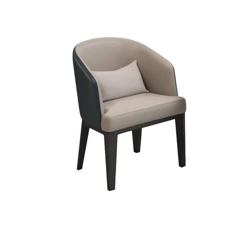 Sedia da pranzo a casa imbottita in stile moderno per sala da pranzo