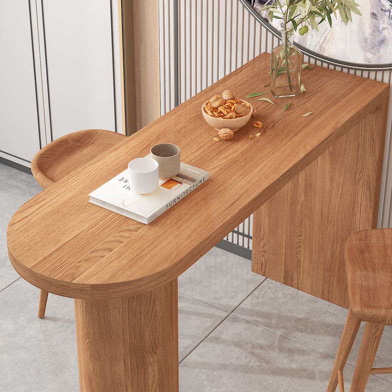 Mesa de madera sólida interior/mesa de comedor y mesa de pedestal y cóctel