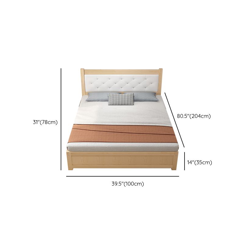 カスタムゴールドレッグ付きモダンベッドフレームヘッドボード標準ベッド