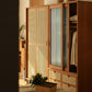Modern Solid Wood Wardrobe Cabinet 2 Sliding Doors Sliding with Drawer Clearhalo 'Armoires & Wardrobes' 'armoires_wardrobes' 'Bedroom Furniture' 'furn' 'furn_armoires_wardrobes' 'Furniture' 1200x1200_179a8455-f48c-4a3d-bebe-57274143043d