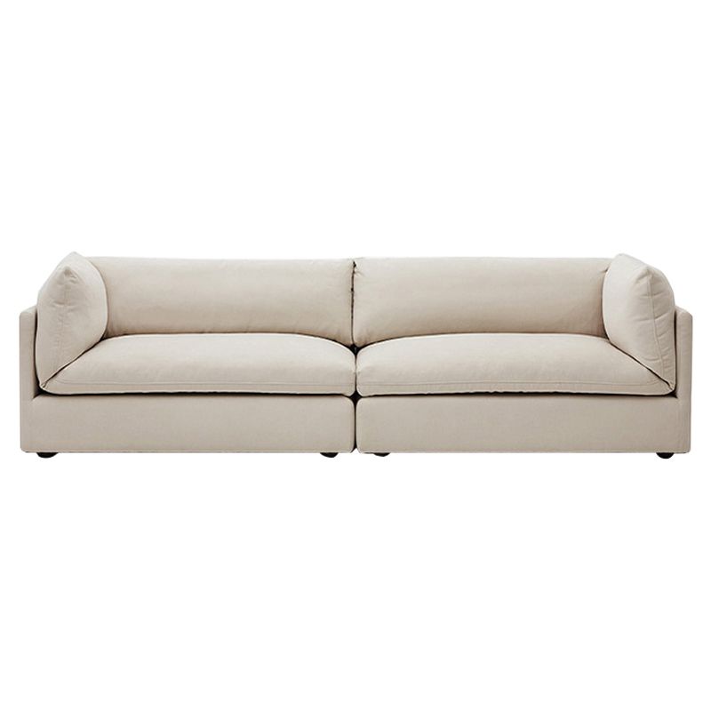 Pillow Top Arm Loveseat Sponge/Down Filled Cushions Sofa with Loose Back Clearhalo 'furn' 'furn_sofas' 'Furniture' 'furniture_sofas' 'Living Room Furniture' 'Sofa' 'sofas' 1200x1200_179ab180-dd79-4704-b99f-02cd18bbdb27