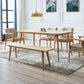 Ash Wood Rectangle Table Modern Dining Table with 4 Legs for Restaurant, in Nature Clearhalo ' dining_table' 'Dining Tables & Seating' 'Dining Tables' 'furn' 'furn_dining_table' 'Furniture' 'furniture_dining_table' 'Kitchen & Dining Furniture' 'kitchen&dining_furn' 'kitchen' 'kitchen_dining_table' 1200x1200_179b02af-cfce-4361-ae71-24a1014bce6f
