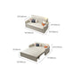 31" Wide Scandinavian Futon Sofa Bed White Futon Sleeper Sofa