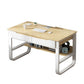 23 "W Hedendaags Writing Desk rechthoekige houten computerbureau met laden