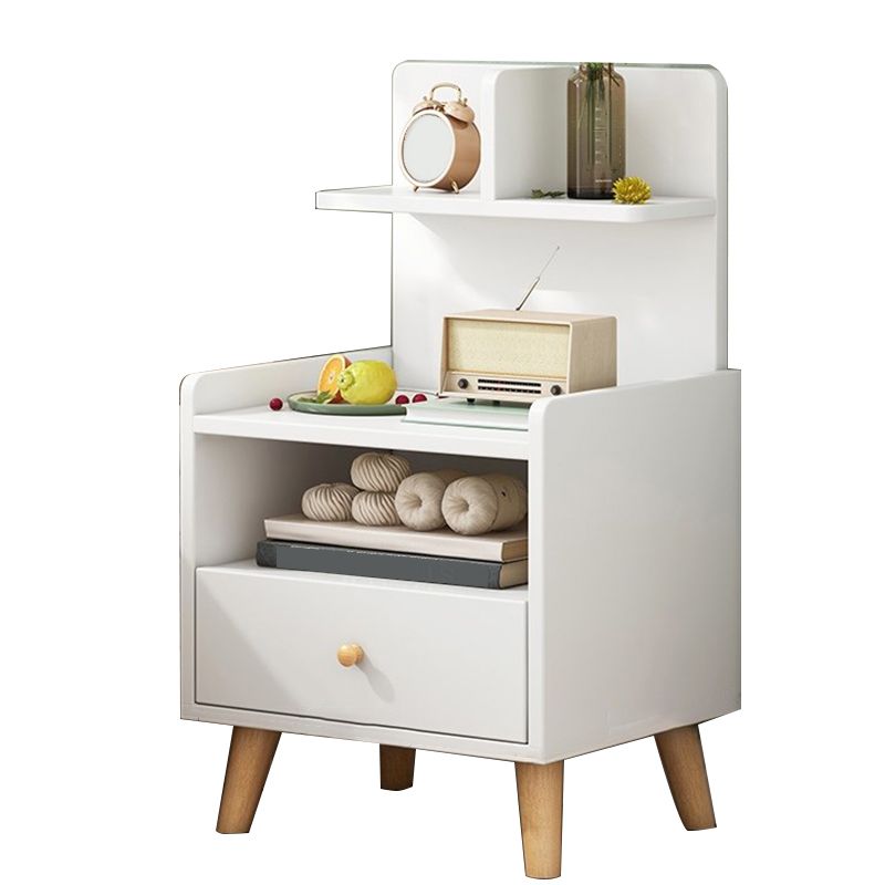 Open Storage Modern Night Table Drawer Storage Imitation Wood Nightstand Clearhalo 'Bedroom Furniture' 'furn' 'furn_night_stand' 'Furniture' 'night_stand' 'Nightstands' 1200x1200_179f7fc1-dd76-4277-8762-13cfef8b7757