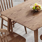 Rectangle Wood in Brown Dining Table Modern Ash Table with 4 Legs for Restaurant Clearhalo ' dining_table' 'Dining Tables & Seating' 'Dining Tables' 'furn' 'furn_dining_table' 'Furniture' 'furniture_dining_table' 'Kitchen & Dining Furniture' 'kitchen&dining_furn' 'kitchen' 'kitchen_dining_table' 1200x1200_179fc3bd-0def-4865-9a49-f601221a79ea