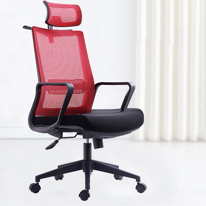 Contemporary Arm Chair Fixed Arms Mid-back Breathable Air Grid Office Chair Clearhalo 'furn' 'furn_office_chair' 'Furniture' 'Office Chairs' 'Office Furniture' 'office_chair' 1200x1200_17a18e5d-0e8d-4969-8f0c-0f7926bed850