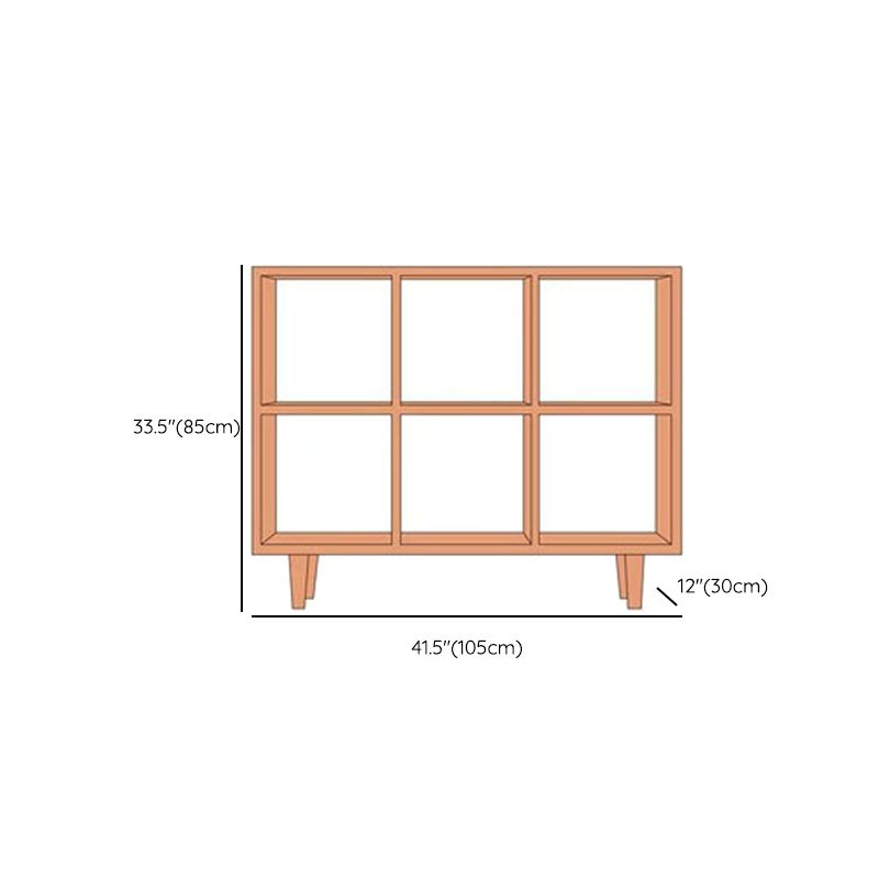 Eigentijdse open back boekenplank houten boekenkast met planken