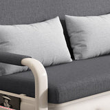 33.46 "Hスクエアアームスリーパースカンジナビアスタイルのソファベッド付きソファベッド