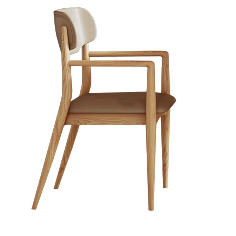 Ronde eettafel ingesteld 1/5/7/9 pc's Ash vaste houten eettafel en armstoelen