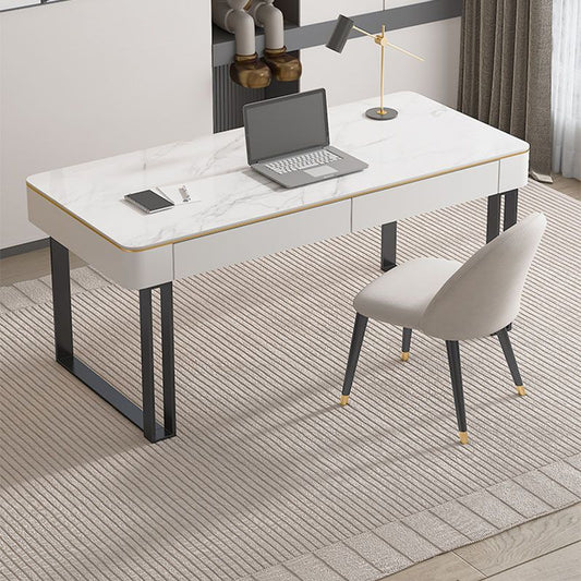 Rectangle Stone Top Bureau bureau