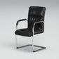 Contemporary Desk Chair Black Leather No Wheels Office Chair Clearhalo 'furn' 'furn_office_chair' 'Furniture' 'Office Chairs' 'Office Furniture' 'office_chair' 1200x1200_17ae3144-daf1-4c17-ae5e-7a7e688da344