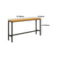 Industrial 1/6/11 Pieces Bar Table Set Rectangle Pine Wood Counter Table for Dining Room Clearhalo 'Bar Furniture' 'furn' 'furn_home_bar_bar_sets' 'Furniture' 'Home Bars & Bar Sets' 'home_bar_bar_sets' 'Kitchen & Dining Furniture' 1200x1200_17b1786c-9905-4388-a9aa-7e818983409f