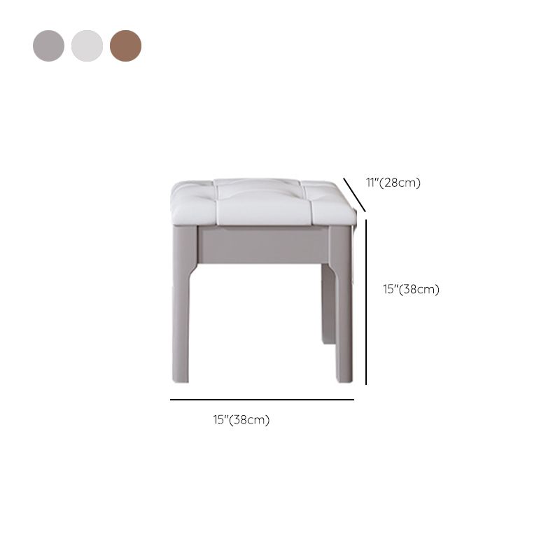 Set da tavolo da toeletta glam vanity set di vanità per trucco in legno per camera da letto