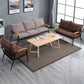 Metal and Wood Square Arm Sofa Industrial Loose Back Cushions Sofa Clearhalo 'furn' 'furn_sofas' 'Furniture' 'Living Room Furniture' 'Sofa' 'sofas' 1200x1200_17b3a0fb-cc2a-4f45-a131-b115bf00d92e