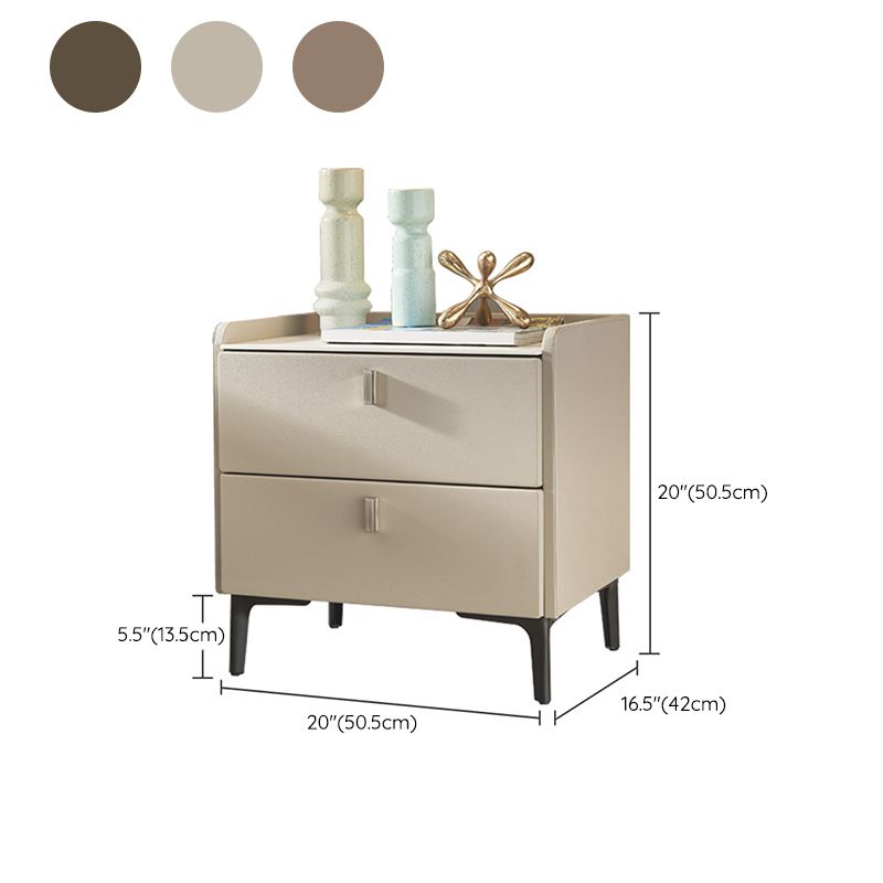Contemporary Bedside Cabinet Stone Bed Nightstand with Drawers Clearhalo 'Bedroom Furniture' 'furn' 'furn_night_stand' 'Furniture' 'night_stand' 'Nightstands' 1200x1200_17b9ab00-a592-4927-89ac-a7374a7903e0