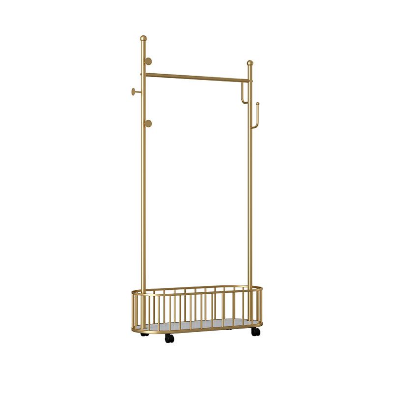 Magnifique étagère à manteau en métal.